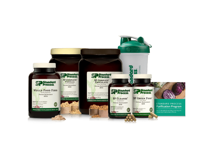 Purification Product Kit with SP Complete® Chocolate, SP Complete® Vanilla & Whole Food Fiber